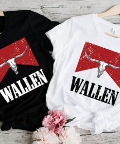 Cow Skull Wallen Shirt, Country Music Shirt