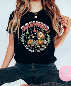 Dashing Through The Snow Slinky Dog Disney Christmas Shirt, Mickey’s Very Merry Christmas Party Shirt, Festival Of The Holidays Shirt