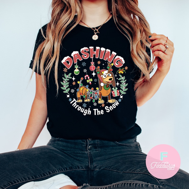 Dashing Through The Snow Slinky Dog Disney Christmas Shirt, Mickey's Very Merry Christmas Party Shirt, Festival Of The Holidays Shirt Dashing Through The Snow Slinky Dog Disney Christmas Shirt, Mickey's Very Merry Christmas Party Shirt, Festival Of The Holidays Shirt