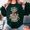 Disney Pixar Toy Story Christmas Teacup Balloons Sweatshirt