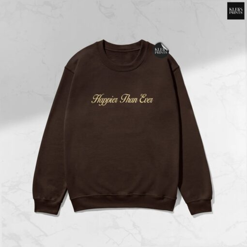 Happier than Ever Billie Eilish Shirt