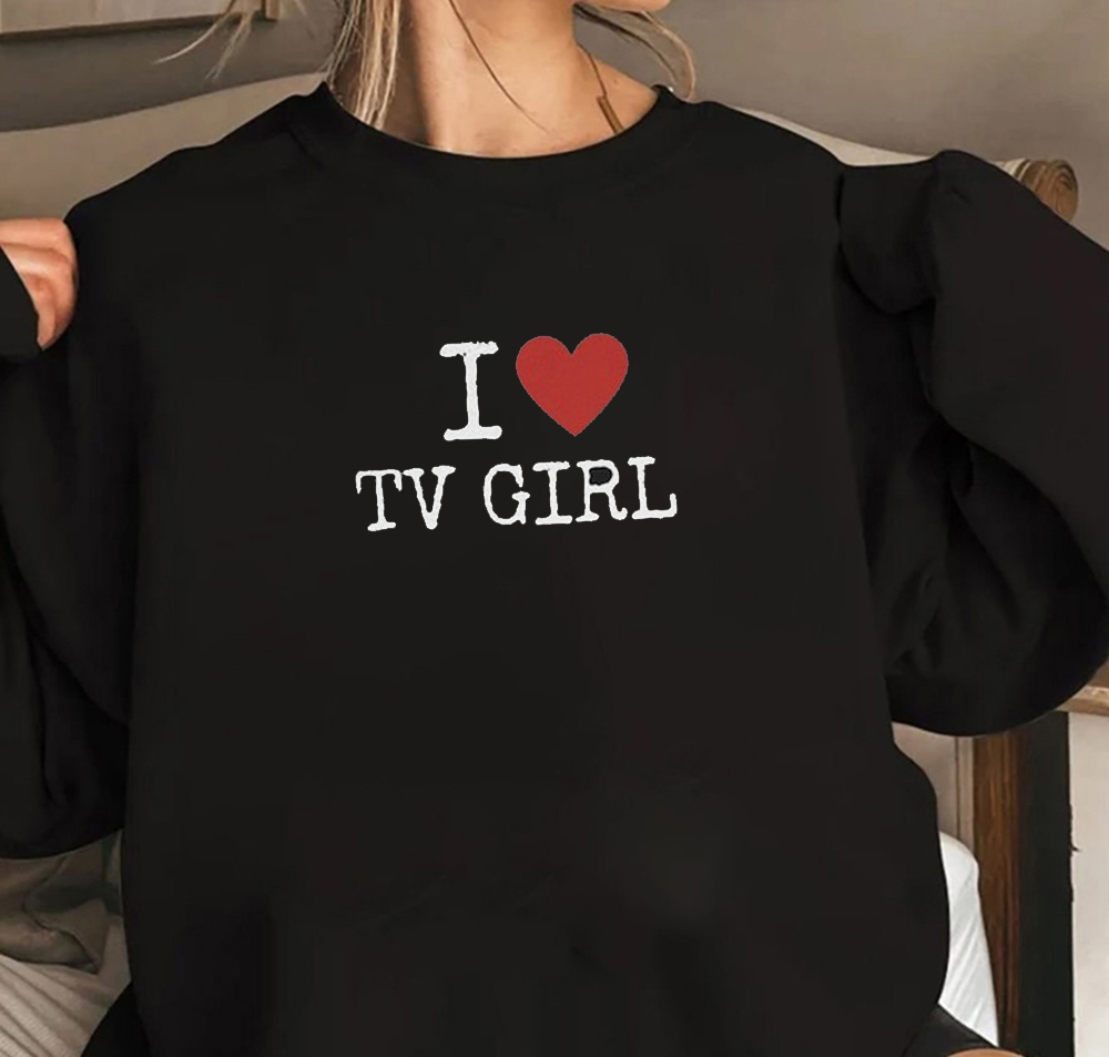 I Love TV Girl Shirt I Love TV Girl Shirt