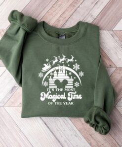It’s The Most Magical Time Of The Year Sweatshirt, Disney Christmas Sweat, Disneyworld Christmas Sweatshirt, Family Disney Christmas gifts