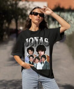 JONAS BROTHER Curly Hair Shirt