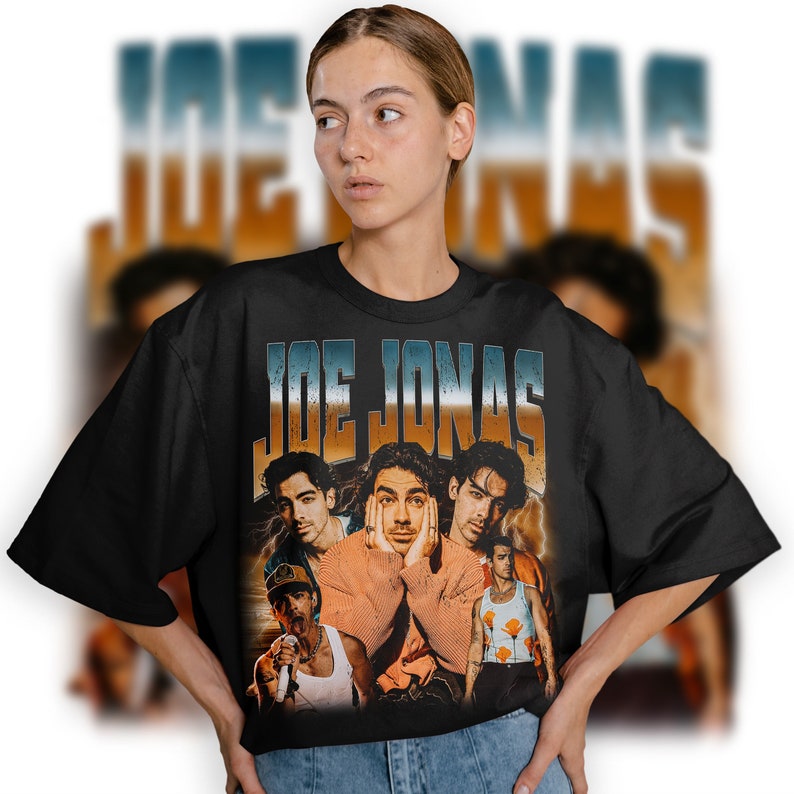 Joe Jonas Retro 90's Fans Homage T-shirt Joe Jonas Retro 90's Fans Homage T-shirt