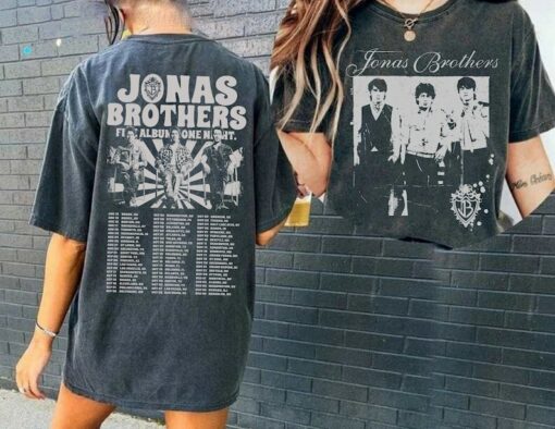 Jonas Brothers 2023 Tour Shirt, Jonas 90’s Tee, Joe Nick Kevin