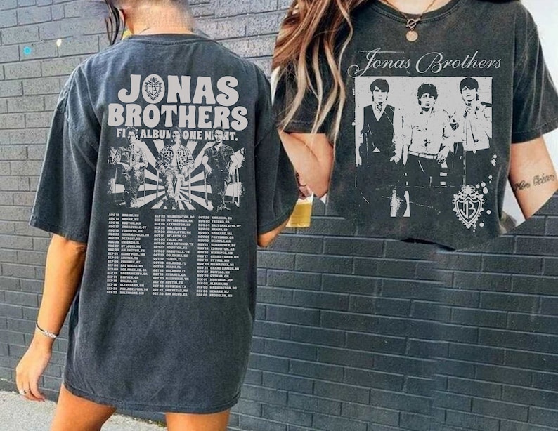 Jonas Brothers 2023 Tour Shirt, Jonas 90's Tee, Joe Nick Kevin Jonas Brothers 2023 Tour Shirt, Jonas 90's Tee, Joe Nick Kevin