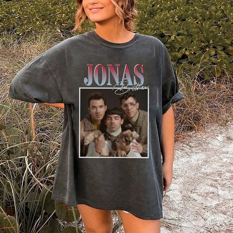Jonas Brothers 2023 Tour Shirt, Jonas 90's Tee, Nick Joe Kevin Jonas Jonas Brothers 2023 Tour Shirt, Jonas 90's Tee, Nick Joe Kevin Jonas