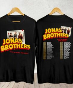 Jonas Brothers Five Albums One Night 02 Shirt