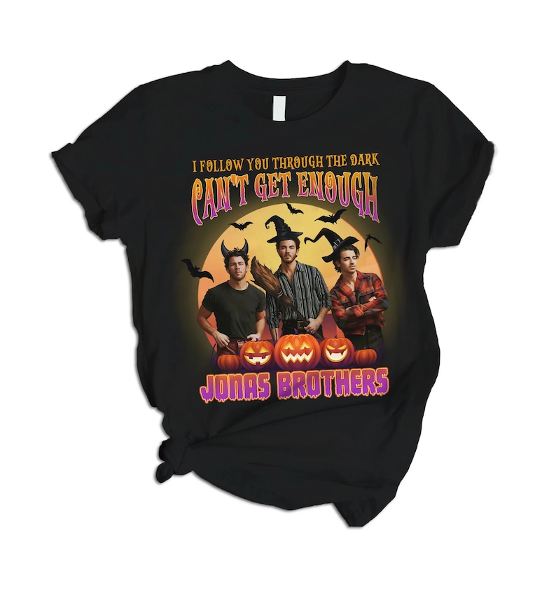 Jonas Brothers Halloween Music Shirt Jonas Brothers Halloween Music Shirt