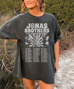 Jonas Brothers Shirt, Jonas Five Albums One Night Tour Shirt