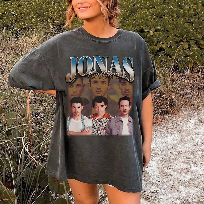 Jonas Brothers Shirt, Nick Joe Kevin Jonas Jonas Brothers Shirt, Nick Joe Kevin Jonas
