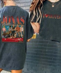 Jonas Brothers T-Shirt, Jonas Five Albums One Night Tour Shirt