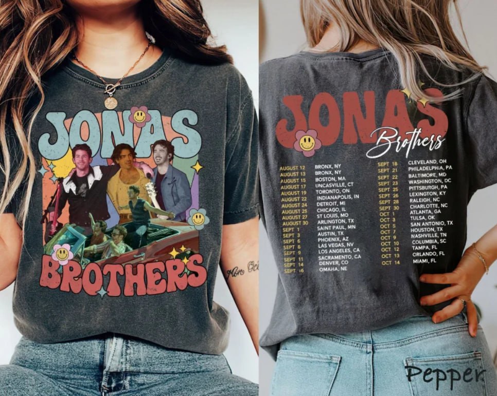 Jonas Brothers Tour Unisex Jonas Brothers Tour Unisex