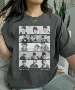 Jonas Brothers Vintage Black and White Shirt