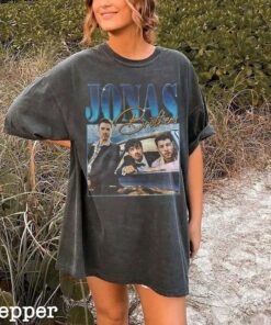 Jonas Five Albums One Night Car Retro 90’s Shirt