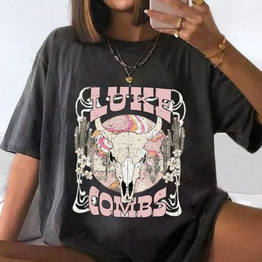 Luke Combs Bullhead T-Shirt, Luke Combs Sweatshirt