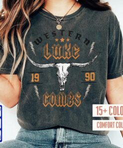 Luke Combs Crazy Bullhead Sweatshirt, Luke Combs EST 1990 T-shirt