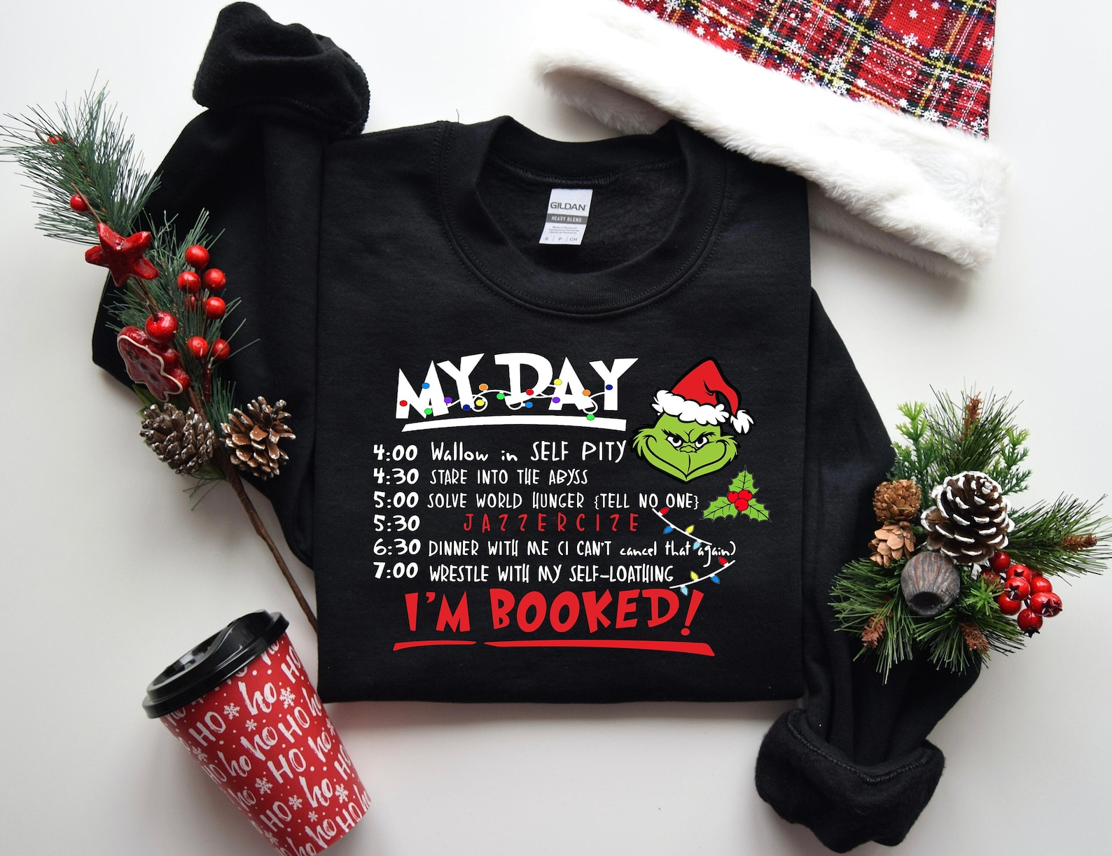 My Day I'm Booked Shirt, Grinch Shirt, Grinch Day Program Shirt My Day I'm Booked Shirt, Grinch Shirt, Grinch Day Program Shirt
