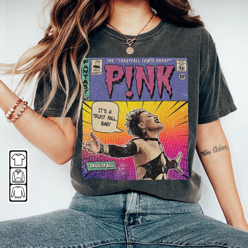 P!nk Comic Shirt P!nk Comic Shirt