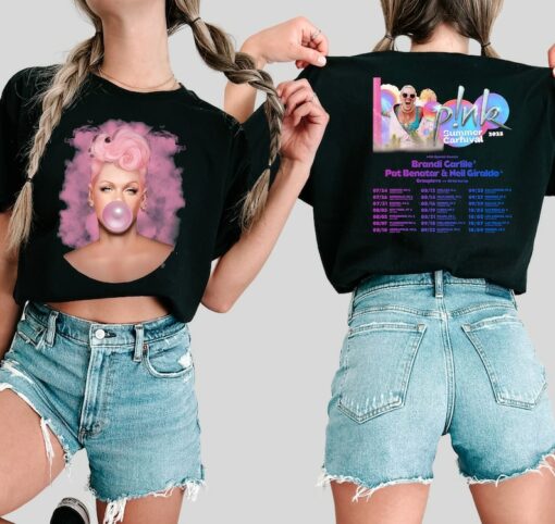 P!nk Pink Singer Summer Carnival 2023 Tour Shirt, P!nk Shirt