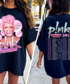 P!nk Pink Singer Summer Carnival 2023 Tour Shirt, Pink Music Tour 2023 Shirt