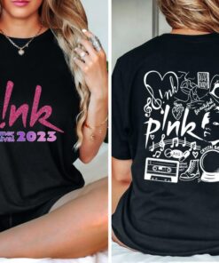 P!nk Pink Singer Summer Carnival 2023 Tour T-Shirt, Trustfall Album Shirt