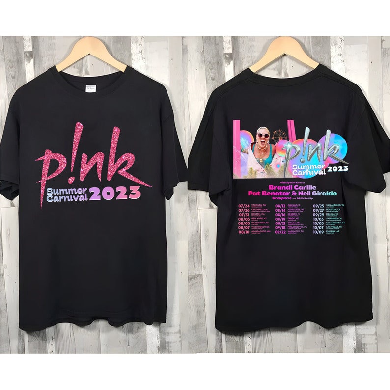 P!nk Summer Carnival 2023 T shirt P!nk Summer Carnival 2023 T shirt