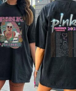 Pink 2023 Summer Carnival Tour Shirt, Trustfall Album Vintage Graphic Y2K 90s