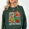 Retro Ginchmas Shirt, Vnitage Grinchmas Sweatshirt, Family Matching Holiday Shirt, Funny Grinch Sweatshirt, Christmas Gift Shirt