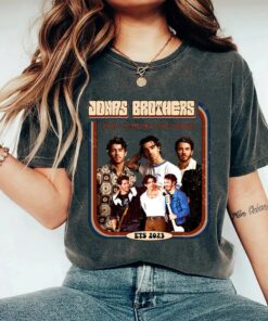 Retro Jonas Brothers Shirt, Nick Joe Kevin Jonas Tshirt