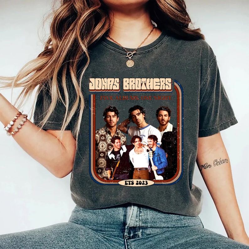 Retro Jonas Brothers Shirt, Nick Joe Kevin Jonas Tshirt Retro Jonas Brothers Shirt, Nick Joe Kevin Jonas Tshirt