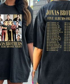 Retro Jonas Brothers The Eras Tour Shirt