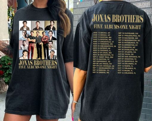 Retro Jonas Brothers The Eras Tour Shirt