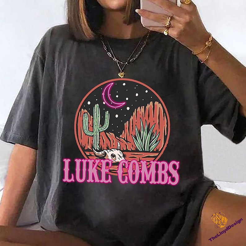 Retro Luke Combs T-Shirt, Luke Combs Concert Shirt Retro Luke Combs T-Shirt, Luke Combs Concert Shirt