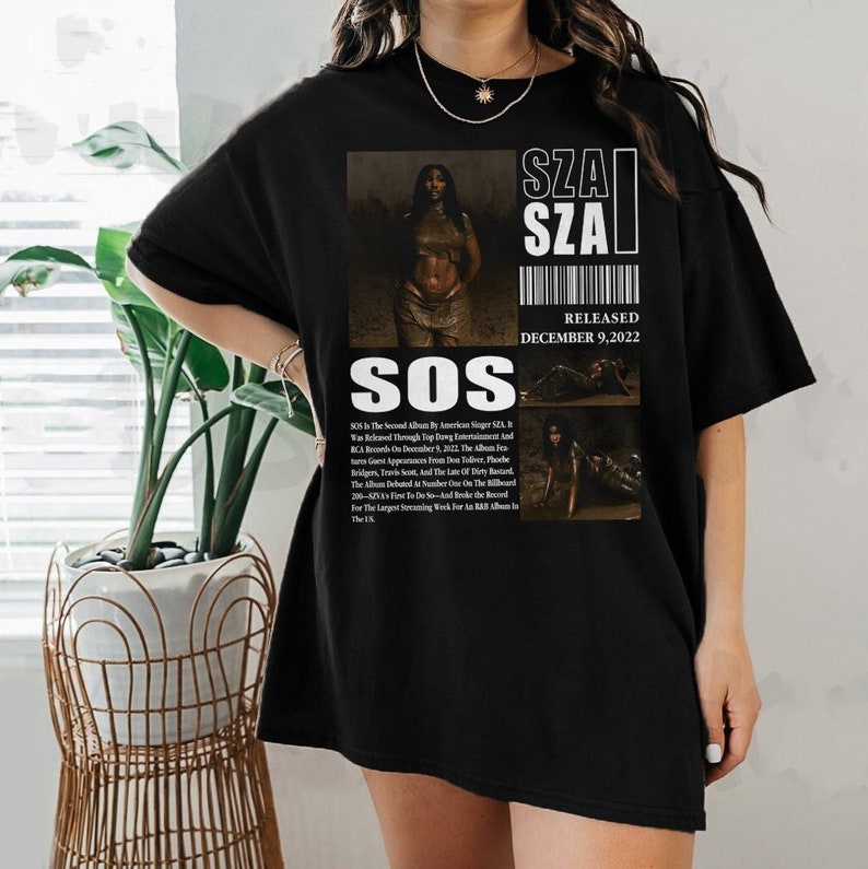 SZA SOS New Album Shirt SZA SOS New Album Shirt