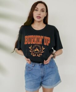 The Original Burnin Up Collegiate Tee