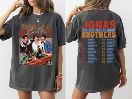 The tour Of Jonas Brothers Shirt