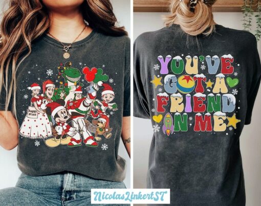 Toy Story Christmas Shirt, Youve got a friends in me, Disney Christmas Shirt
