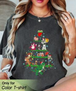 Toy Story Disney Christmas Tree Shirt, Buzz Lightyear Woody Jessie