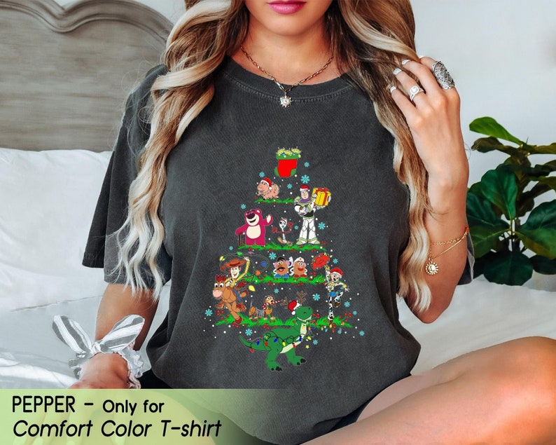 Toy Story Disney Christmas Tree Shirt, Buzz Lightyear Woody Jessie Toy Story Disney Christmas Tree Shirt, Buzz Lightyear Woody Jessie