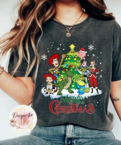 Toy Story Merry Christmas shirt, Woody Buzz Lightyear Jessie Christmas shirt