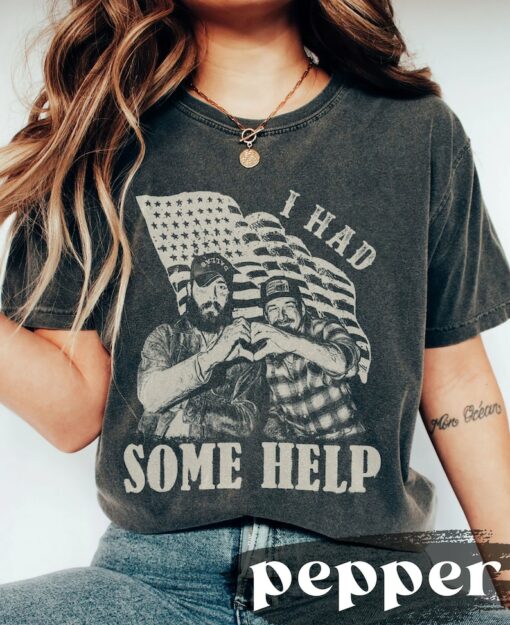 Vintage Had Some Help Shirt, Country Music shirt, Post Wallen shirt