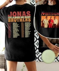 Vintage Jonas Brothers Shirt, I Love Hot Dads Shirt