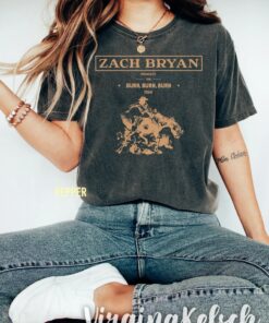 Vintage Zach Bryan Burn Burn Burn Tour Shirt, Zach Bryan Shirt