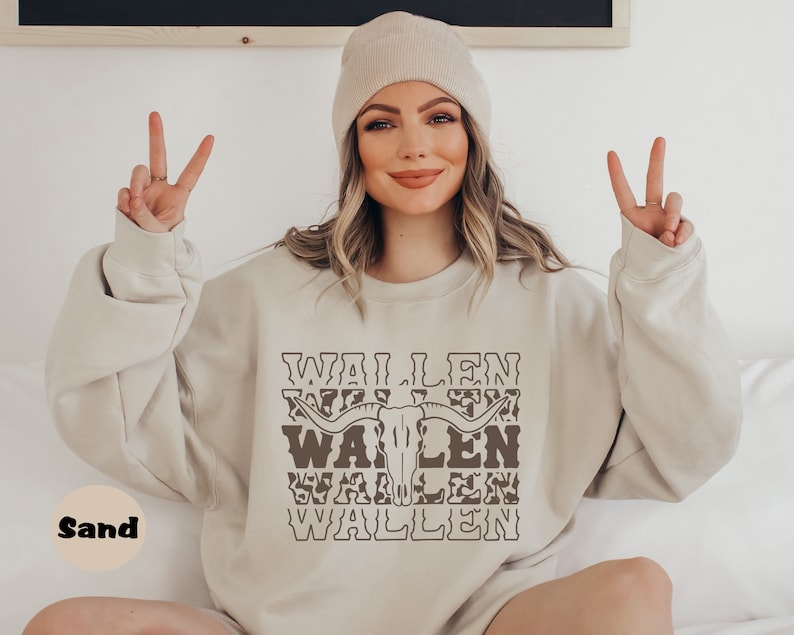 Wallen Sweatshirt, Wallen Bullhead Shirt Wallen Sweatshirt, Wallen Bullhead Shirt