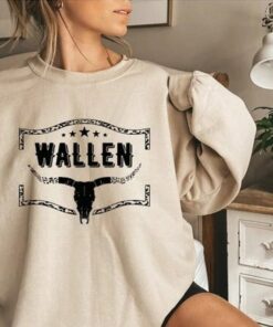 Wallen Sweatshirt, Wallen Western Sweatshirt, Cowboy Sweatshirt