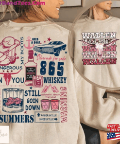 Wallen Western Shirt, Retro Morgan Wallen Shirt