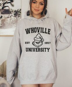 Whoville University Est 1957 Shirt,University of Whoville Grinch Shirt