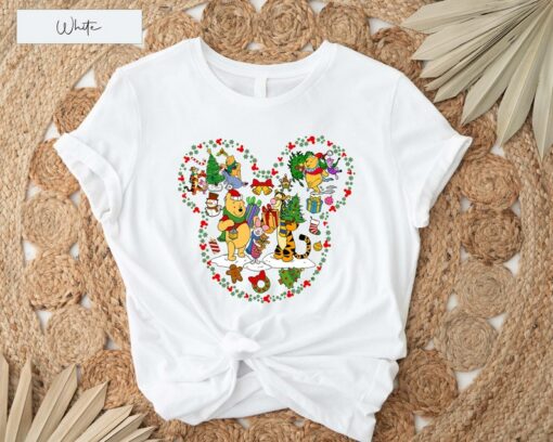 Winnie The Pooh Very Merry Christmas 2023 Shirt, Disney Christmas Sweatshirt, Winnie The Pooh Shirt, Pooh And Friends, Disney Pooh Bear